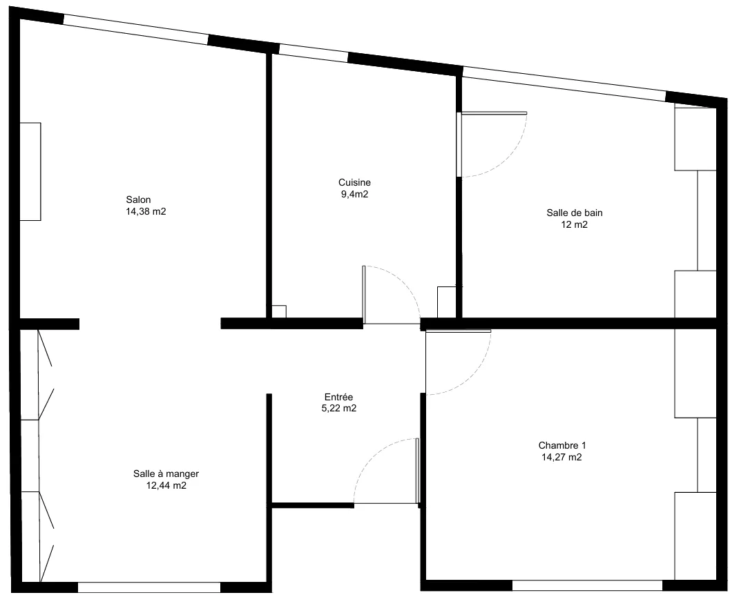 Plan - avant travaux